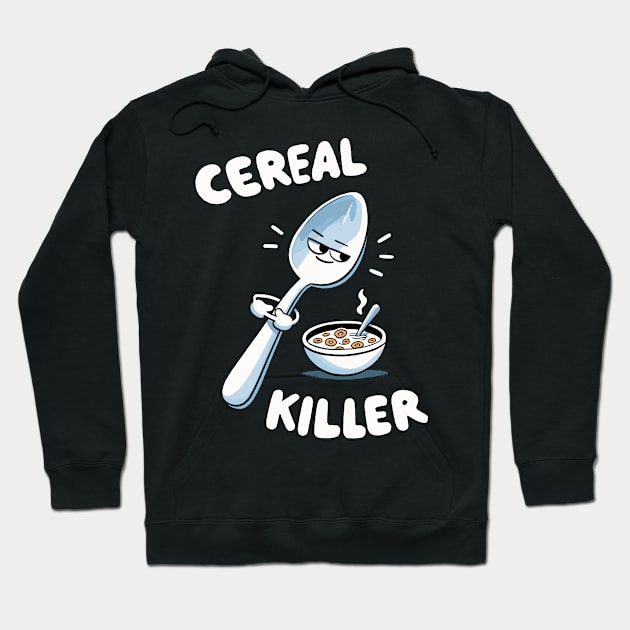 Cereal Killer Bowl Hoodie by DoodleDashDesigns